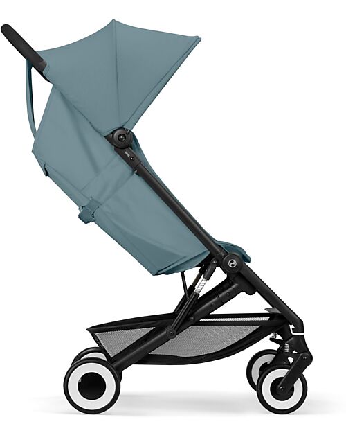 Cybex Agis Travel Stroller - Black/Stormy Blue