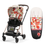 Cybex Mios3 - Rose Gold w/ Spring Blossom Light Seat + Matching Footmuff