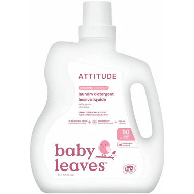 Attitude Baby Laundry Detergent Fragrance Free 2L