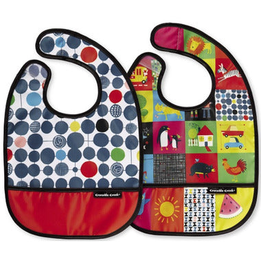 Crocodile Creek Bibs 2 Go Sets - Kid's World
