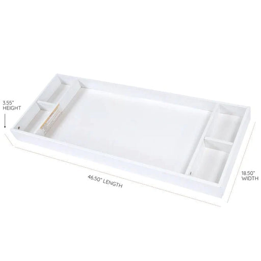 Dadada 48" Painted Changing Tray - White