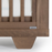 Dadada Spirit 8-in-1 Convertible Crib - Walnut