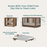 Dadada Spirit 8-in-1 Convertible Crib - Walnut