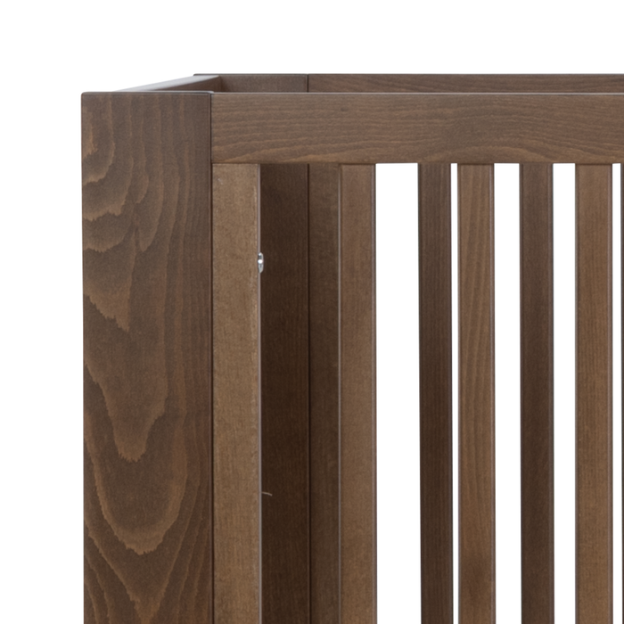 Dadada Spirit 8-in-1 Convertible Crib - Walnut