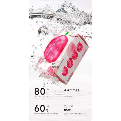 Deeyeo Baby Hand & Mouth Wet Wipes 80pc