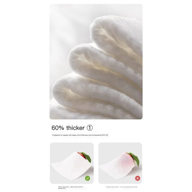 Deeyeo Baby Hand & Mouth Wet Wipes 80pc