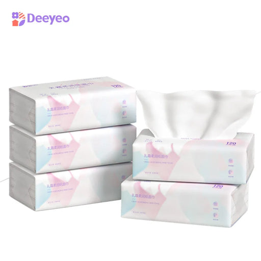 Deeyeo Baby Lotion Tissue 120pcs*5packs