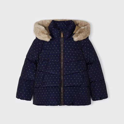 Mayoral Polk Dots Jacket - Marino 4411