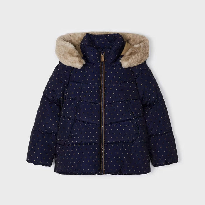 Mayoral Polk Dots Jacket - Marino 4411