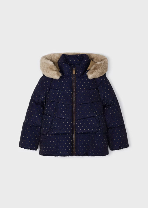 Mayoral Polk Dots Jacket - Marino 4411