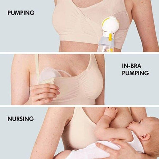 Medela 3 in 1 Nursing & Pumping Bra Chai