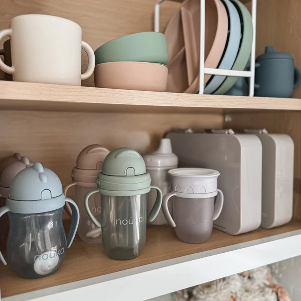 Nouka Straight Straw Cup 8oz - Wave