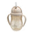 Nouka Non-Spill Weighted Straw Cup 8oz - Soft Sand