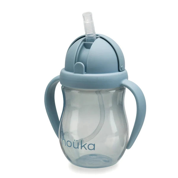 Nouka Non-Spill Weighted Straw Cup 8oz - Wave