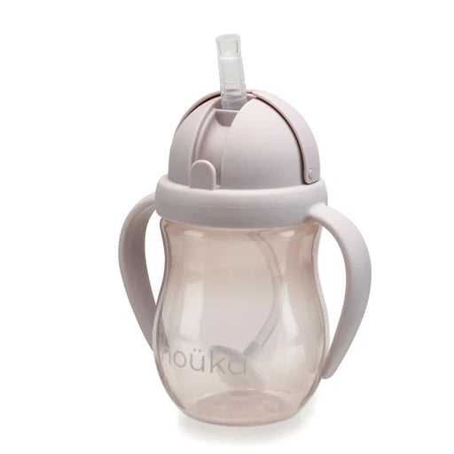 Nouka Non-Spill Weighted Straw Cup 8oz - Bloom