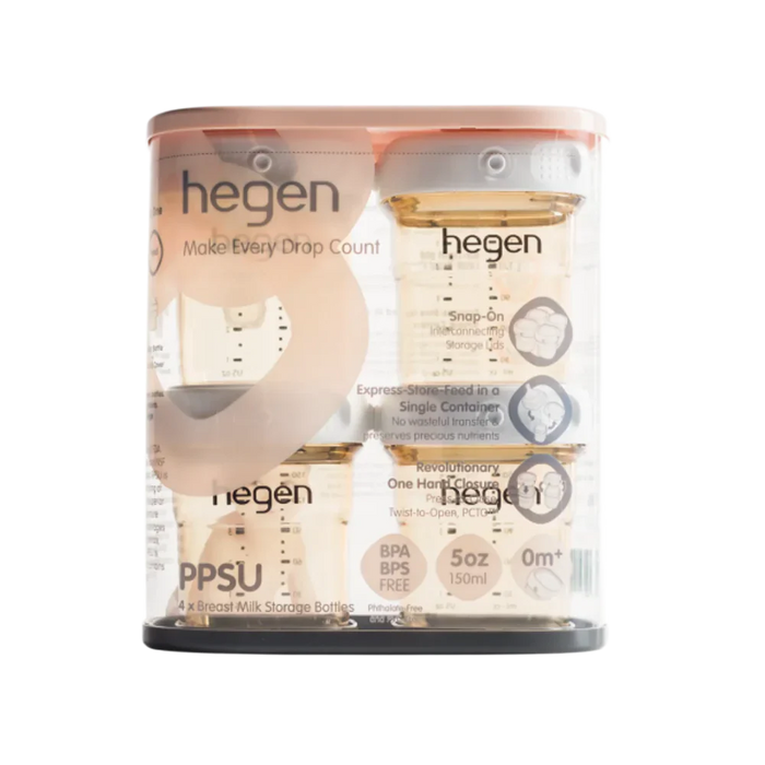Hegen PCTO 150ml Breast Milk Storage PPSU 4pk