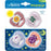 Dr Brown's Advantage Pacifer Stage1- Lavender Love and Glow In Dark Coral Ocean
