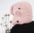 Calikids Winter Fur Aviator Hat - Rose W2523