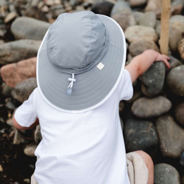 Calikids Sun Hat S1716 - Monument Grey