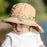 Calikids Sun Hat - Harbor Grey Dino