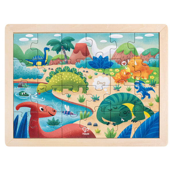 Hape Dino Wooden Puzzle E1641