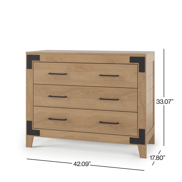 Child Craft Lucas Dresser - Nutmeg