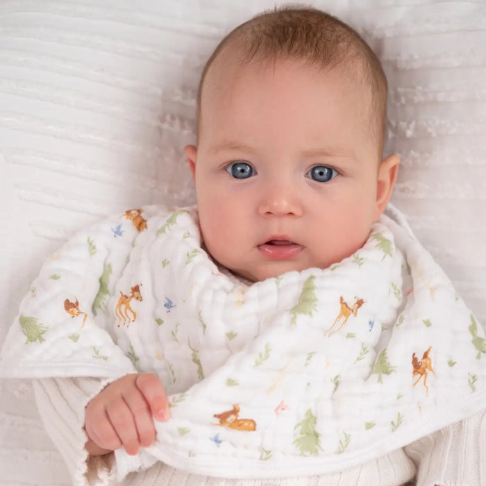 Aden + Anais Disney Baby Burpy Bib - Bambi Forest
