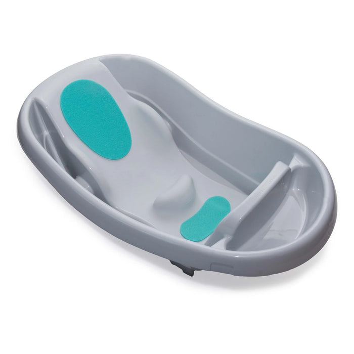 Ingenuity Comfy Clean Deluxe Bath Tub - Grey