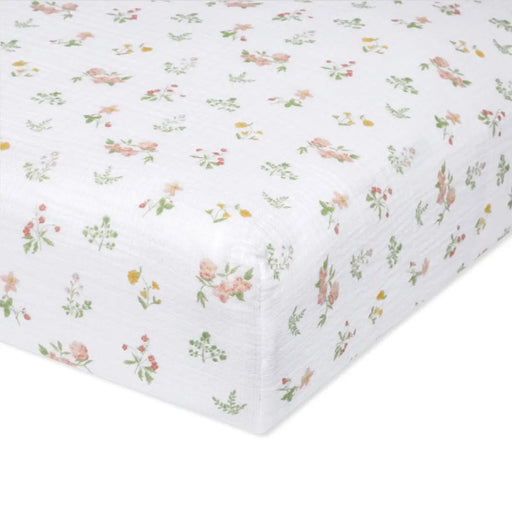 Aden + Anasis Muslin Crib Sheet - Country Floral