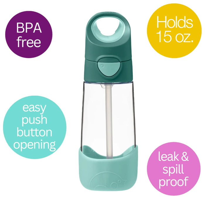 Bbox Tritan Drink Bottle 600ml - Emerald Forest