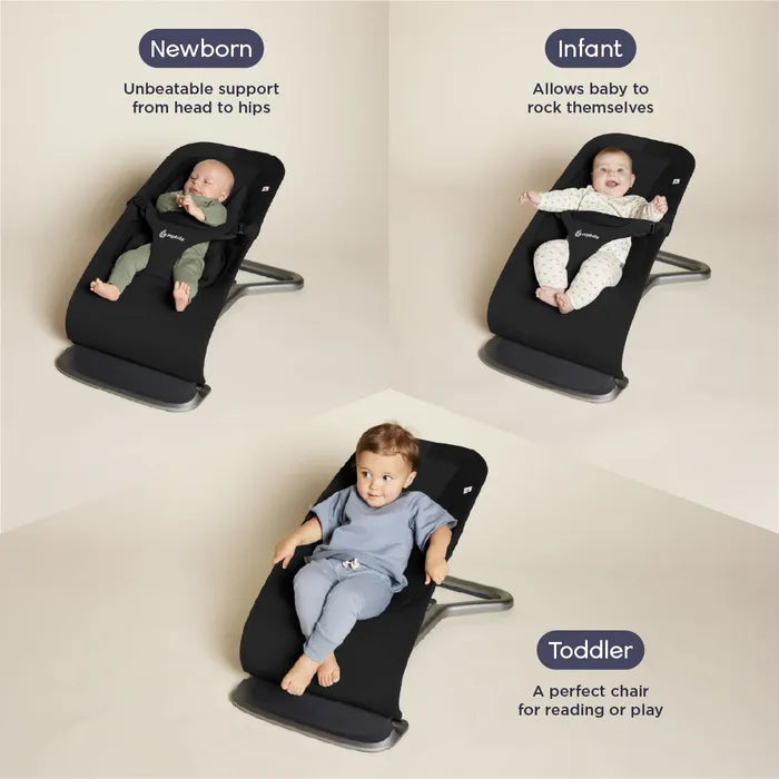 Ergobaby Evolve Bouncer Onyx Black