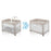 Evenflo Eris One-Hand Playard with Bassinet