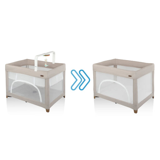 Evenflo Eris One-Hand Playard with Bassinet