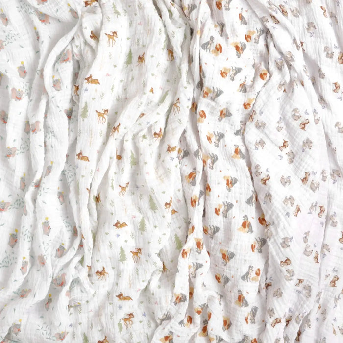 Aden + Anais Disney Baby Swaddle Blanket 4pk 112X112cm