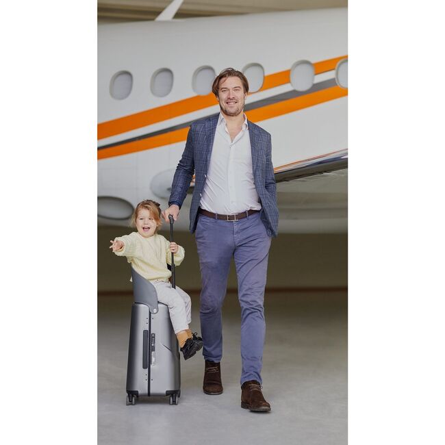 MiaMily Carry On Luggage - Mist Grey