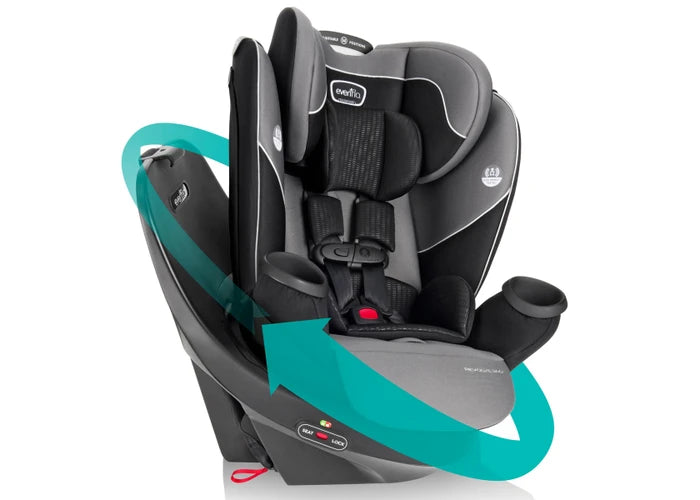 Evenflo Revolve360 All-In-One Car Seat - Amherst Grey