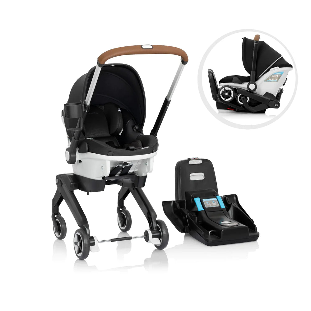 Evenflo Gold Shyft DualRide Infant Car Seat & Stroller Combo - Onyx Black