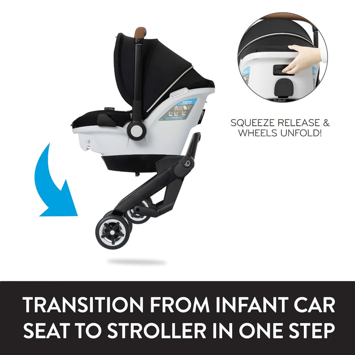 Evenflo Gold Shyft DualRide Infant Car Seat & Stroller Combo - Onyx Black