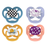 Dr Brown's Advantage Pacifer Stage2 - Skateboard Snail And Glow In The Dark Coral Ocean