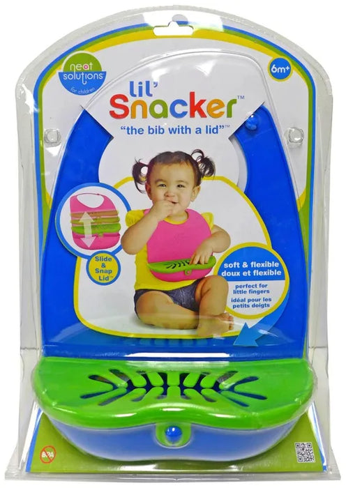 Neat Solutions Lil' Snacker Bib - Blue