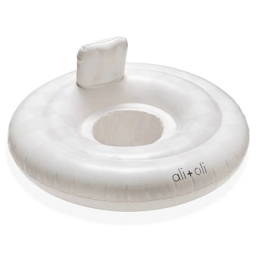 Ali+Oli Swim Seat Ring Pool Float - Checkers