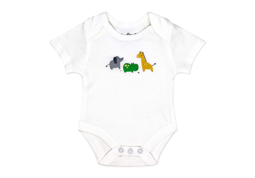 Rose Textiles Rock A Bye Baby- Neutral 5 Pieces Multipack Set: Hello