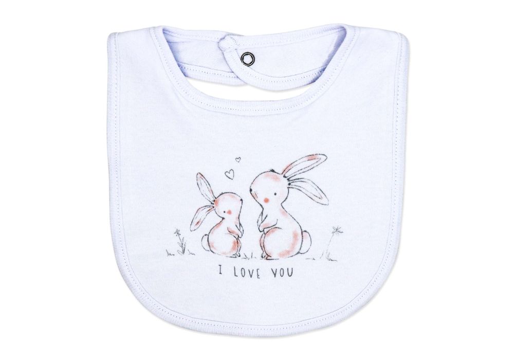 Rose Textiles Rock A Bye Baby- Girls 5 Pieces Multipack Set: Bunny