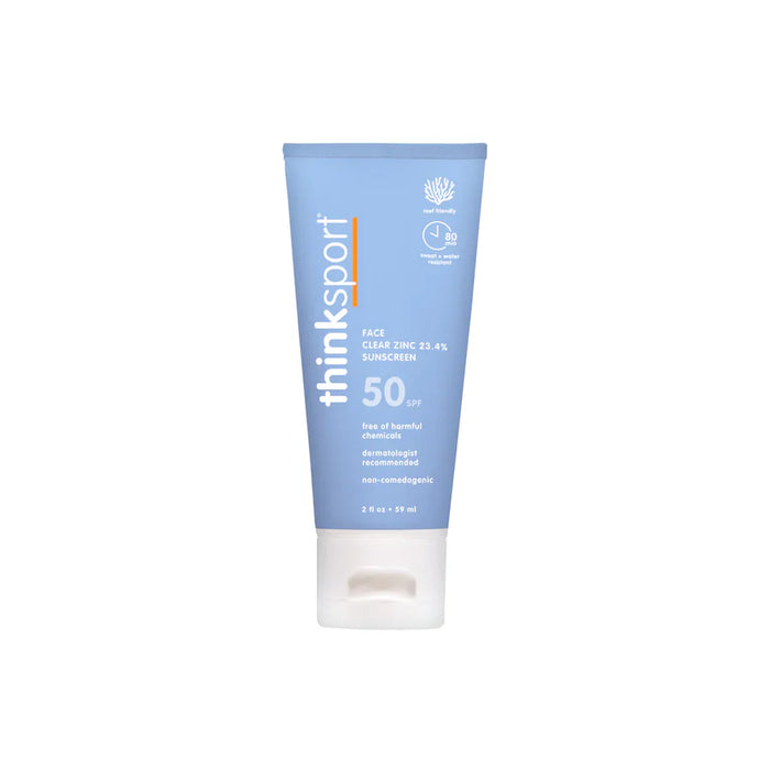 Thinksport Clear Zinc Active Face Lotion spf50 59ml