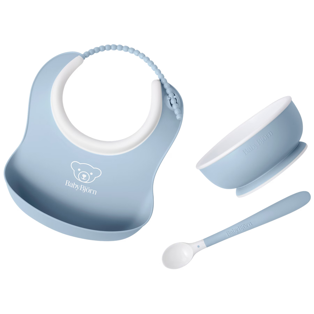 Bjorn Baby Feeding Set 3pc - Powder Blue