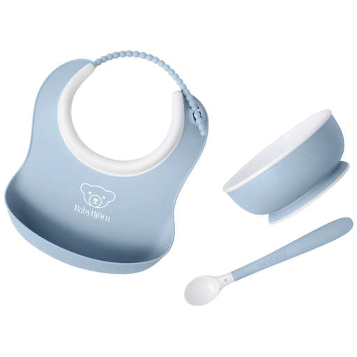 Bjorn Baby Feeding Set 3pc - Powder Blue