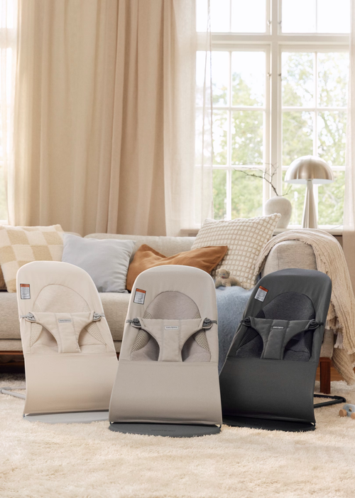 Baby Bjorn Bouncer Balance Soft Tri-Fabric - Sand Grey