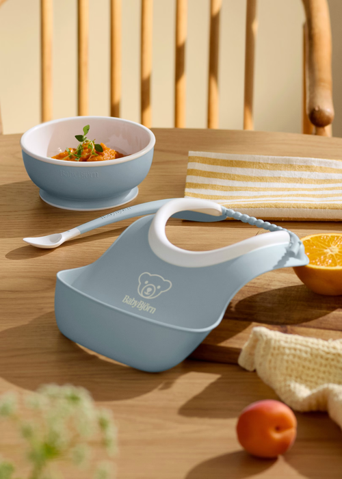 Bjorn Baby Feeding Set 3pc - Powder Blue