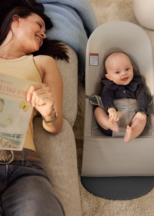 Baby Bjorn Bouncer Balance Soft Tri-Fabric - Sand Grey