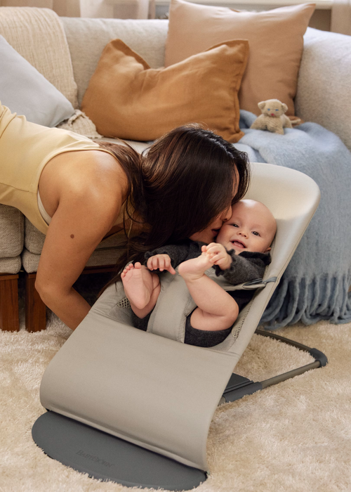 Baby Bjorn Bouncer Balance Soft Tri-Fabric - Sand Grey